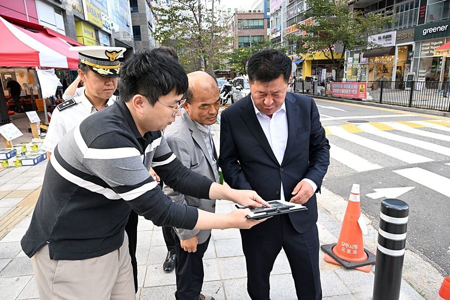 '문자 한 통이 현장 변화로' 정덕영 양주시장, 옥정 상습정체 해법 찾다
