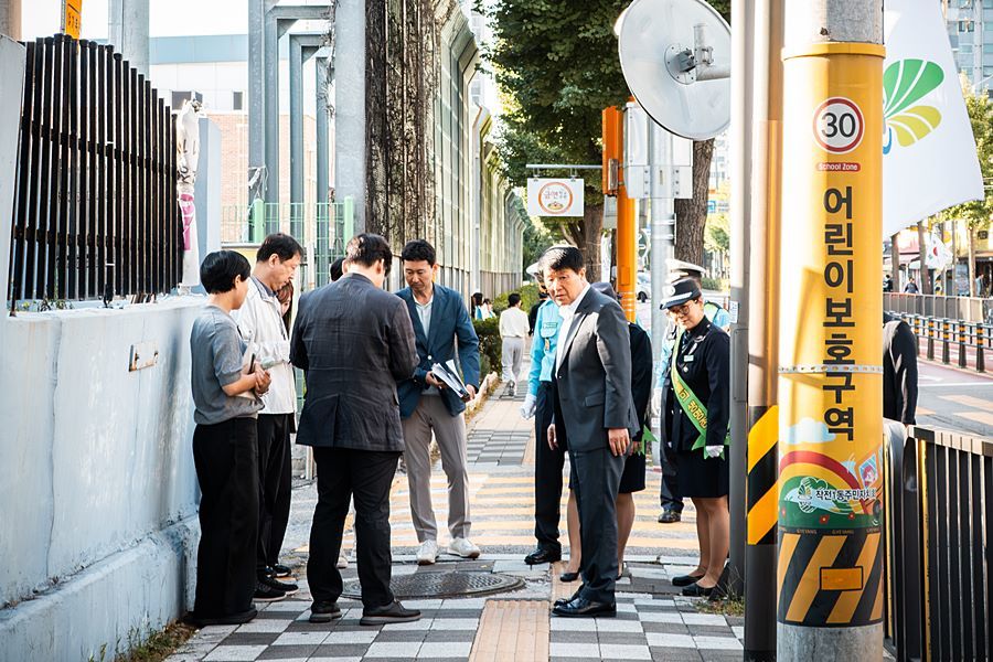 "아이들 등굣길부터 안전하게" 계양구, 12월까지 매주 통학로 점검