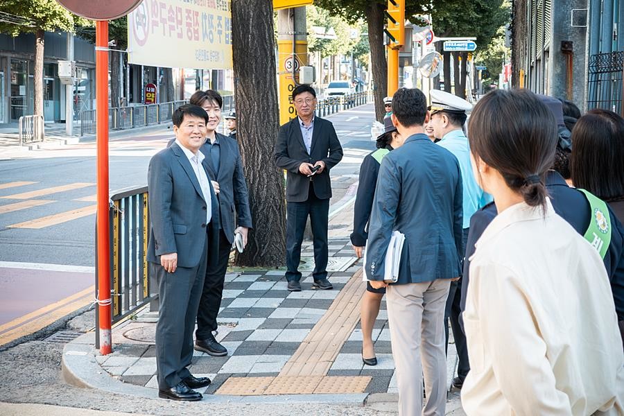 '아이들 등굣길부터 안전하게' 계양구, 12월까지 매주 통학로 점검