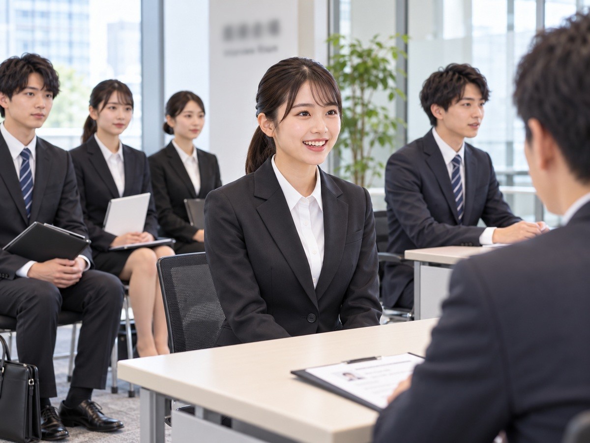 청년 구직자들이 회사에서 면접을 보고 있다. 기사 이해를 돕기 위해 AI를 활용해 제작한 자료 사진. 청년 10명 가운데 8명은 법정 정년이 연장되면 신규 채용이 줄어들 것이라고 우려하는 것으로 조사됐다. 한국경영자총협회(경총)가 구직 중이거나 근로 중인 20∼34세 청년 1052명을 대상으로 실시한 '청년 취업 트렌드 설문조사' 결과를 최근 공개했다. 해당 조사 결과에 따르면 응답자의 81.0%는 법정 정년연장이 기업 신규 채용에 미칠 영향으로 규모 감소를 예상했다.