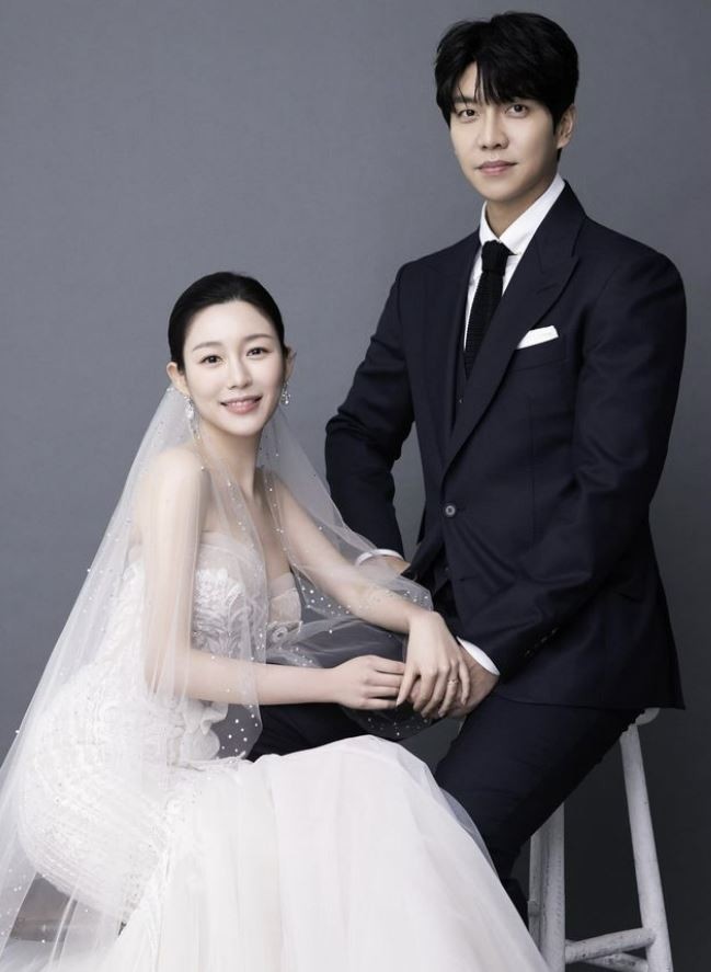 2023년 배우 이다인과 결혼식을 올린 이승기 / 이다인 인스타그램