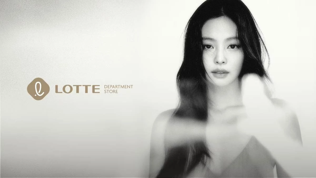 롯데백화점 브랜드 앰배서더로 블랙핑크의 제니를 발탁했다 / 롯데백화점