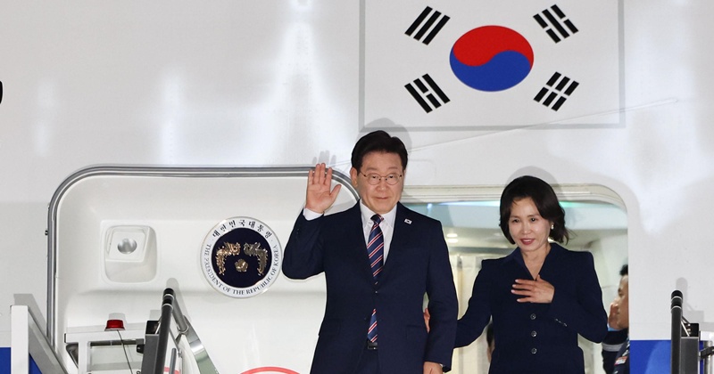 이재명 대통령, 김혜경 여사 / 뉴스1