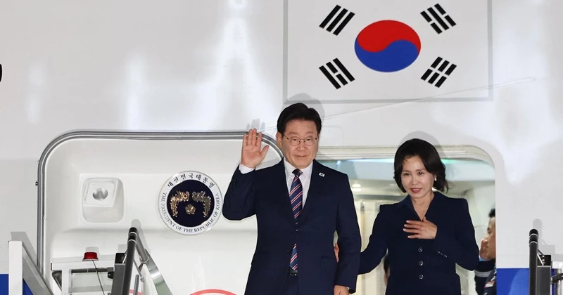 이재명 대통령, 김혜경 여사 / 뉴스1