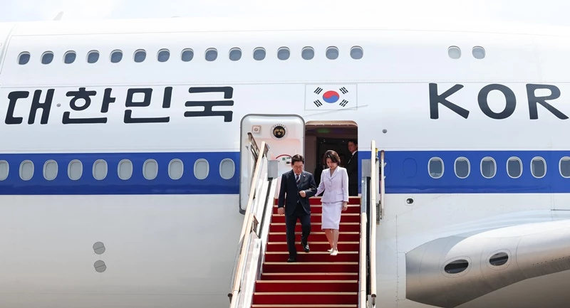 이재명 대통령, 김혜경 여사 / 뉴스1