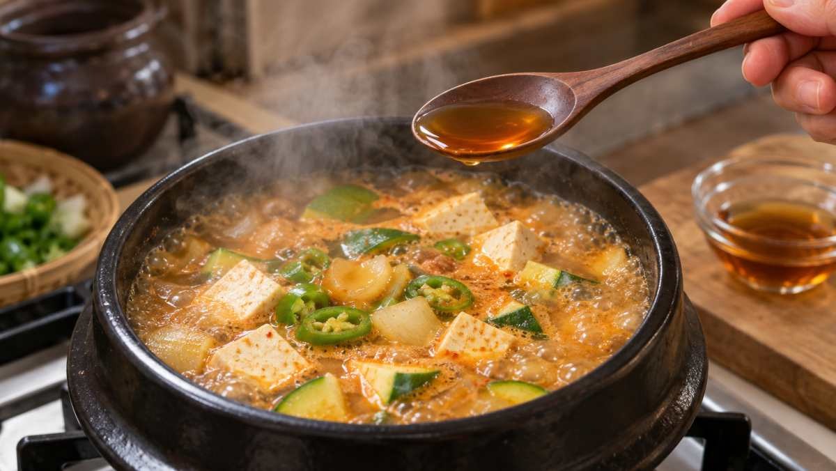 가족들이 맛있다고 난리입니다... 된장찌개에는 '이것' 한 스푼 넣어 보세요