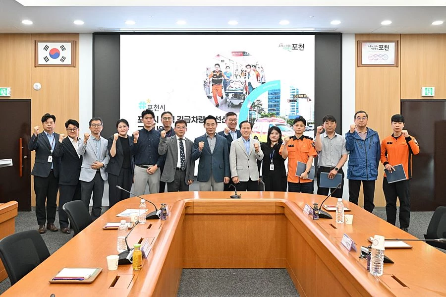 포천시, 긴급차량 신호에 덜 막힌다…'광역 우선신호' 구축 본격화