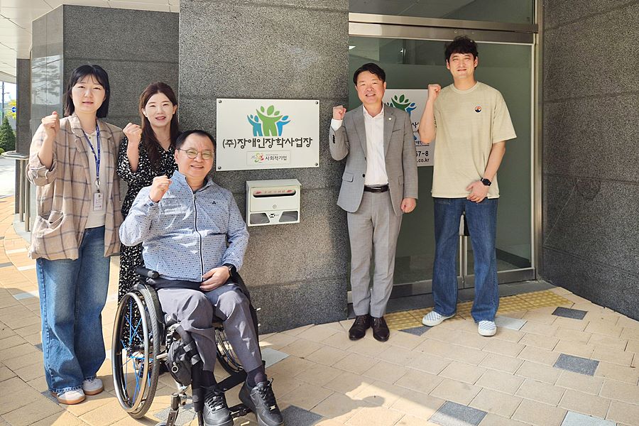 사회적기업 찾은 김남원 검단구의장..."지속 가능한 성장 지원방안 고민"