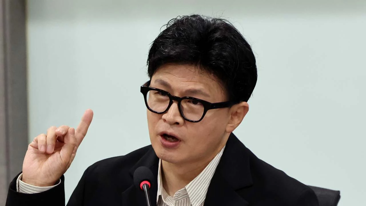 한동훈 무소속 의원이 1일 오전 서울 여의도 국회 의원회관에서 열린 '개정 형사소송법 시행 D-1 토론회'에서 개회사를 하고 있다. / 뉴스1
