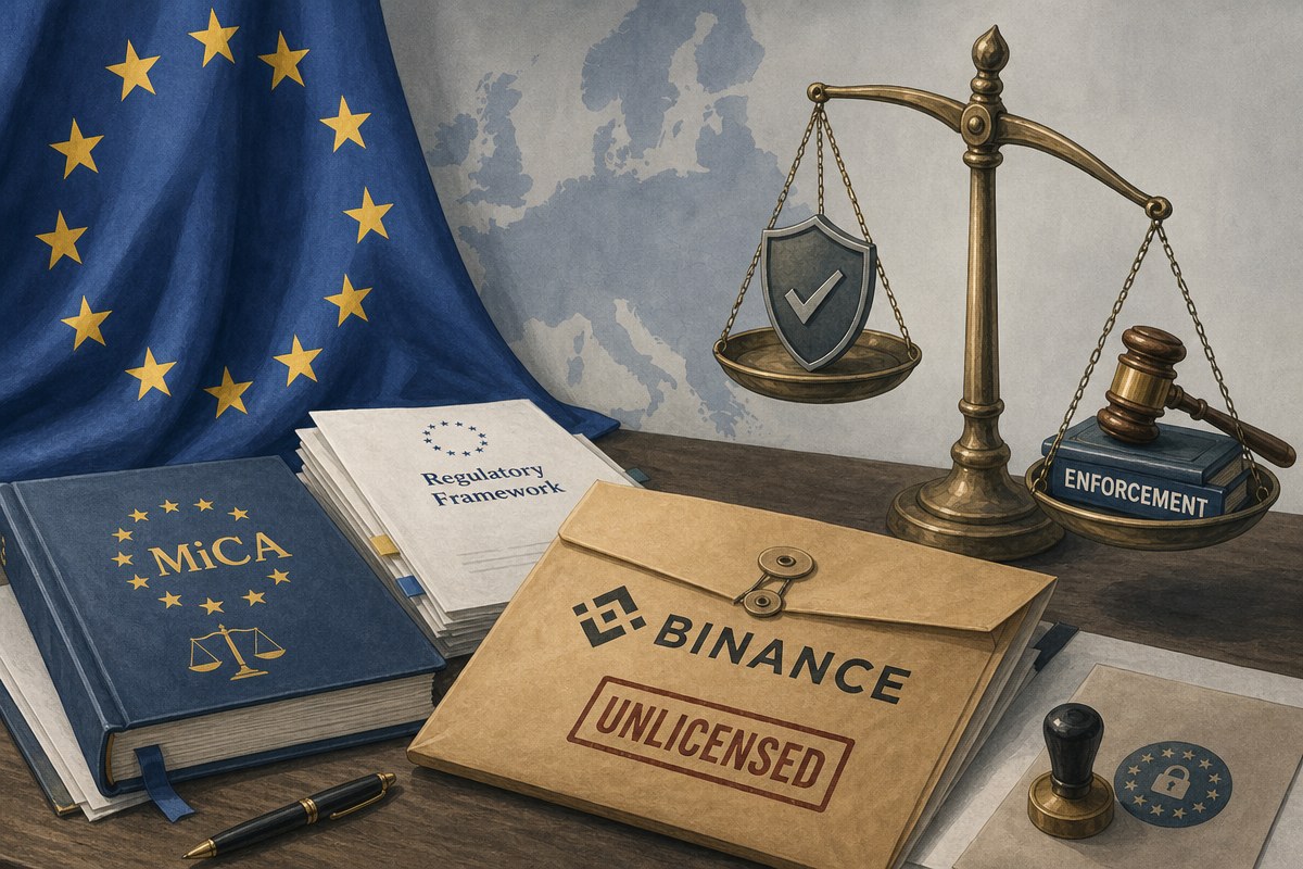 바이낸스, MiCA 인가 없이 EU 영업 계속…ESMA·3개국 ‘고객 요청’ 예외 조사