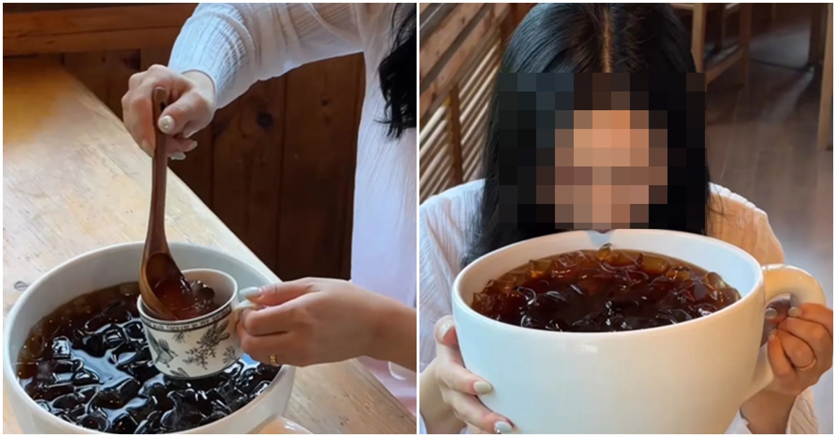 둘이서도 못 마실 정도로 엄청난 양 '초대형 아메리카노' 화제 (경남)