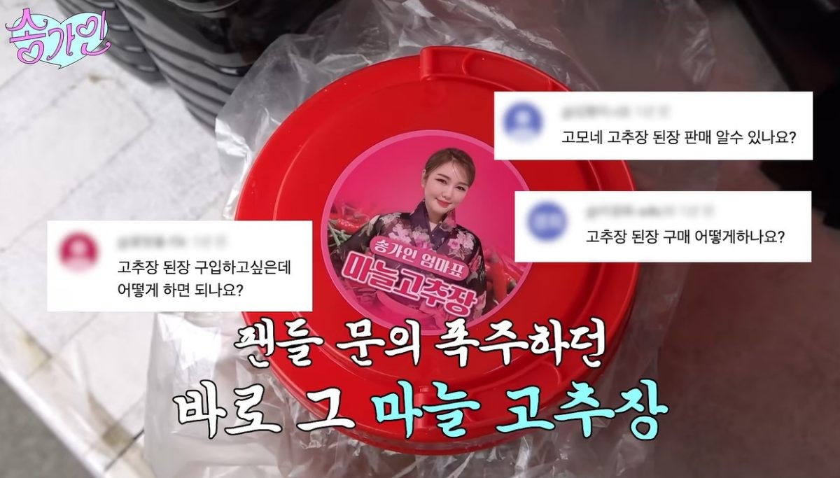 유튜브 '송가인' 캡처.