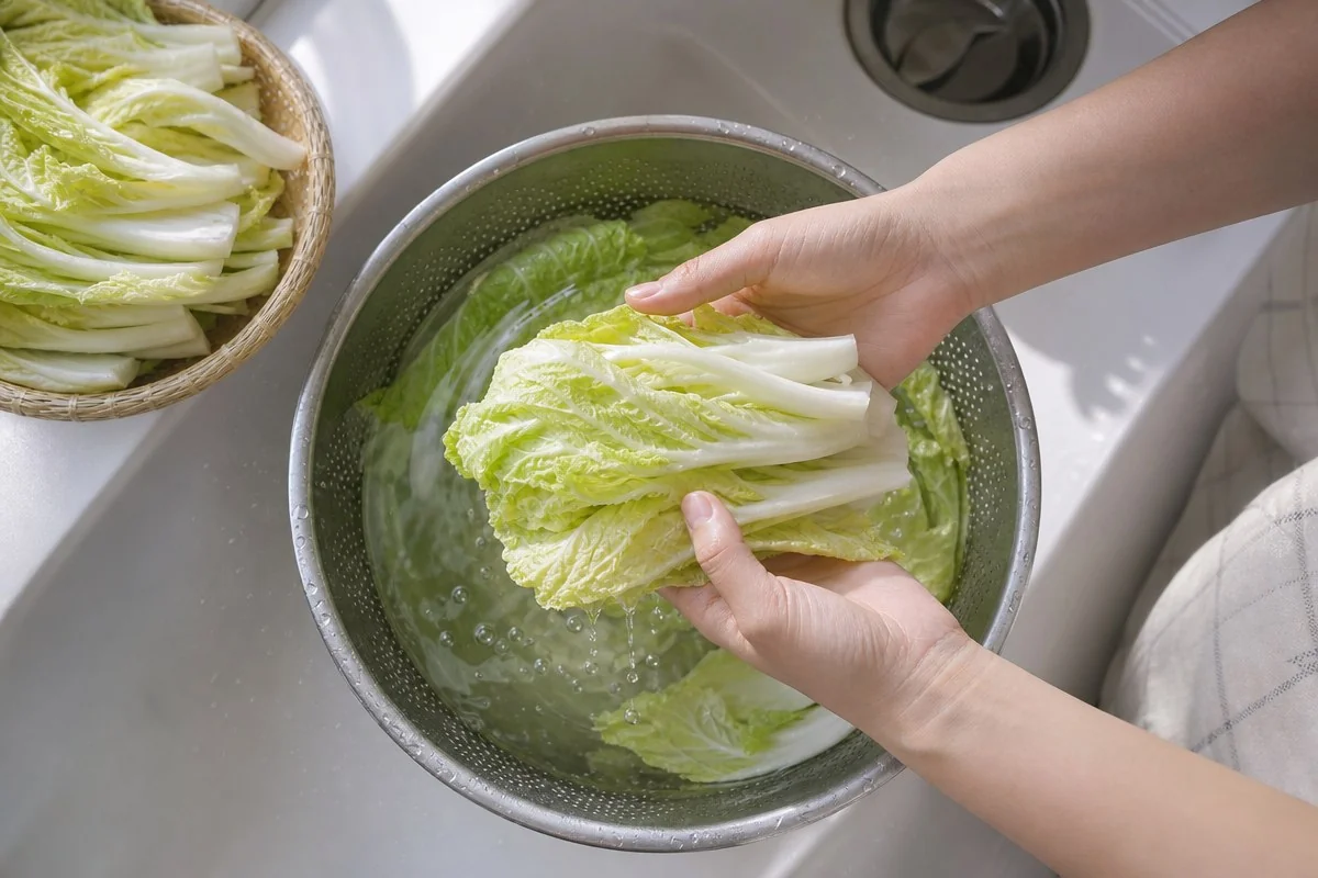 꾹 짜서 물기를 없애려는 손부터 멈춘다 — AI로 생성한 자료 이미지