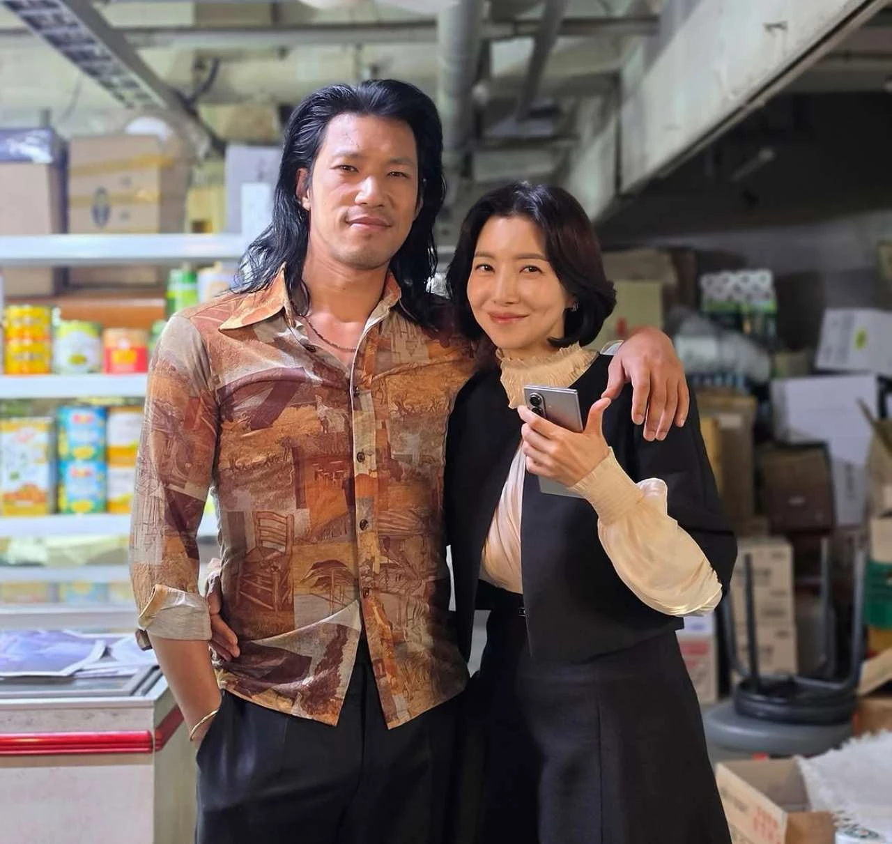 배우 김민과 윤세아. / 윤세아 인스타그램