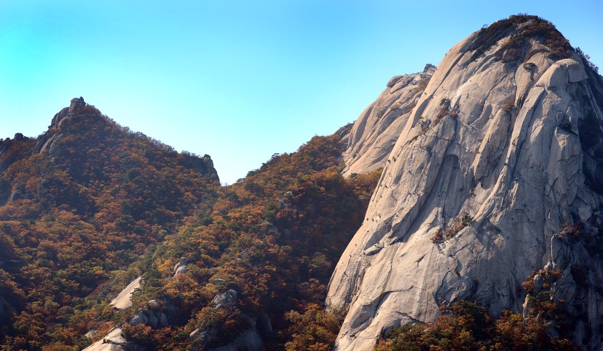 북한산 인수봉 전경 / 뉴스1