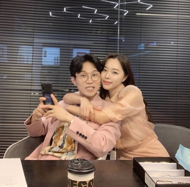 2020년 결혼식을 올린 박성광, 이솔이 부부 / 이솔이 인스타그램