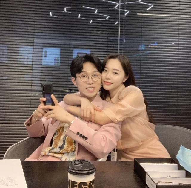 2020년 결혼식을 올린 박성광, 이솔이 부부 / 이솔이 인스타그램