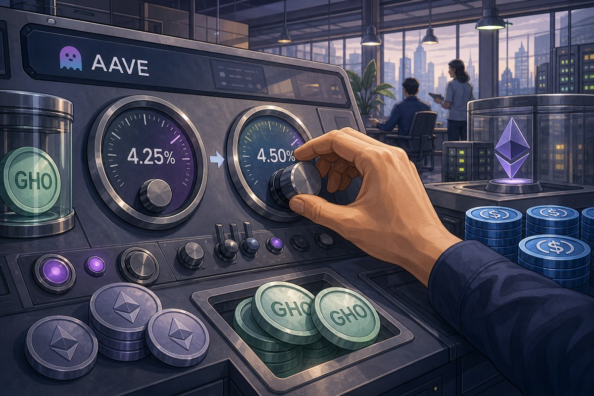 에이브, GHO 대출 금리 4.5%로 올렸지만…USDC 준비금 회복은 상환 경로에 달렸다