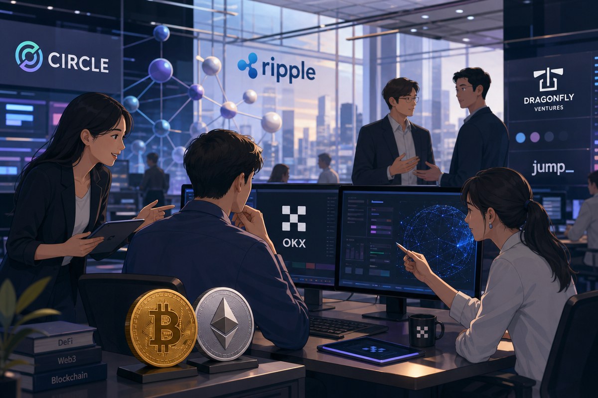 OKX, 서클·리플 자금 받고도 기업가치 250억 달러 제자리…3월 ICE 투자 때와 같다
