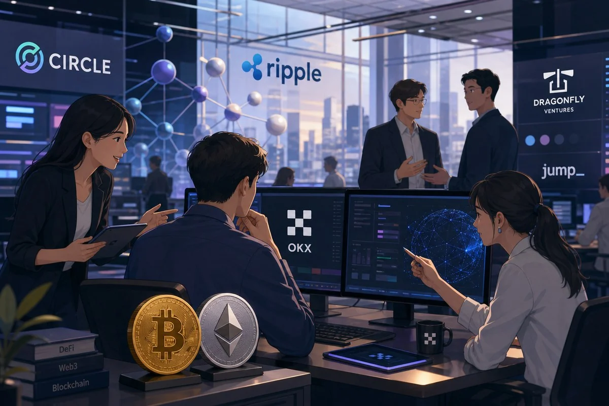 서클·리플·SC벤처스·QRT 참여…금액은 비공개 — AI로 생성한 자료 이미지
