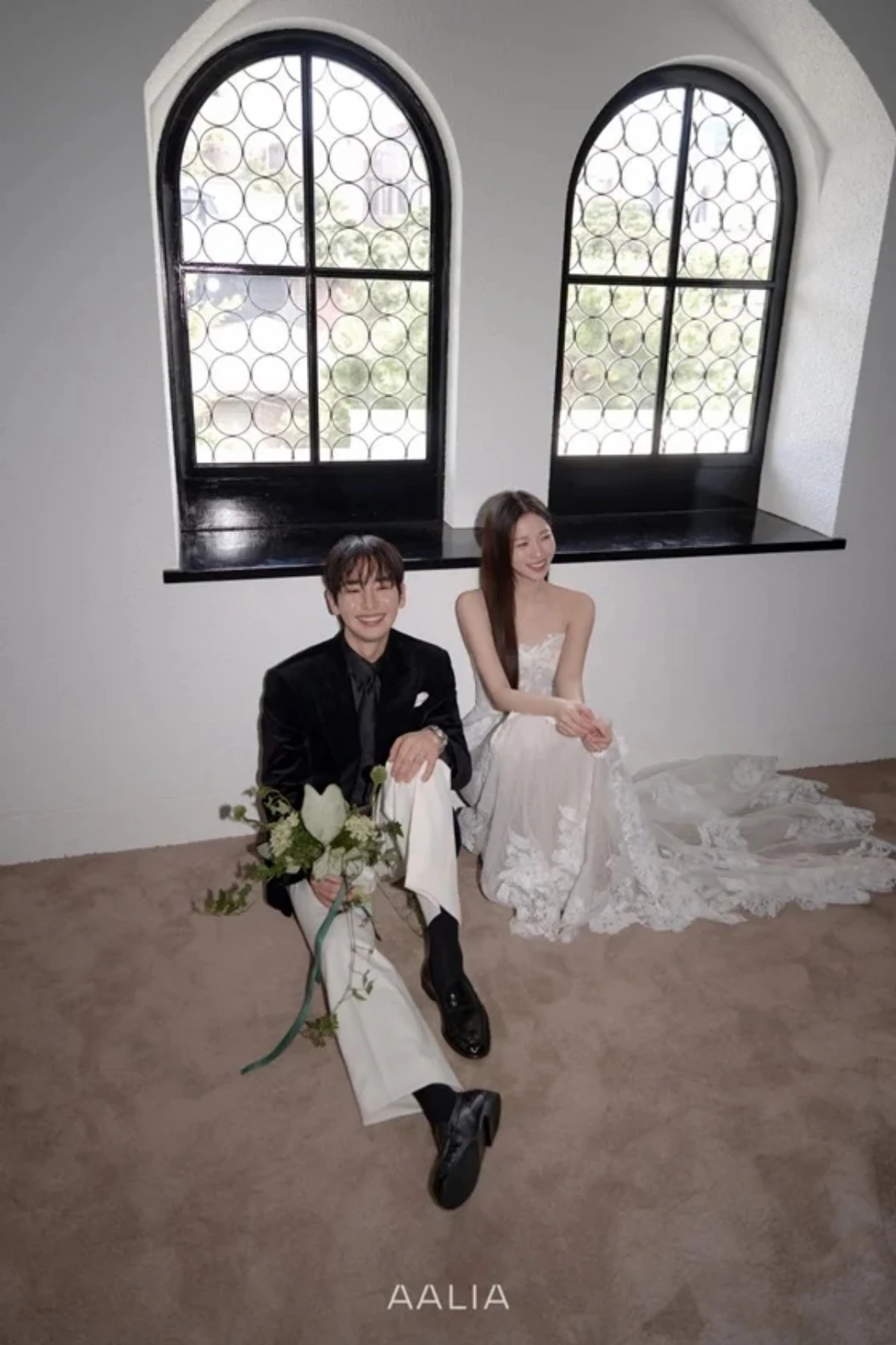 배우 송지호와 김소리 웨딩 화보 / 인연엔터테인먼트
