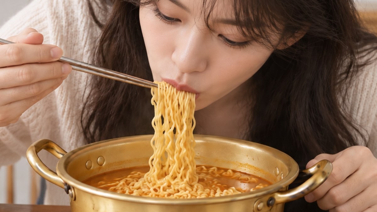 외국인 관광객 제대로 꽂혔다…출시 한 달 만에 매출 40% 뛰었다는 '신상 라면'