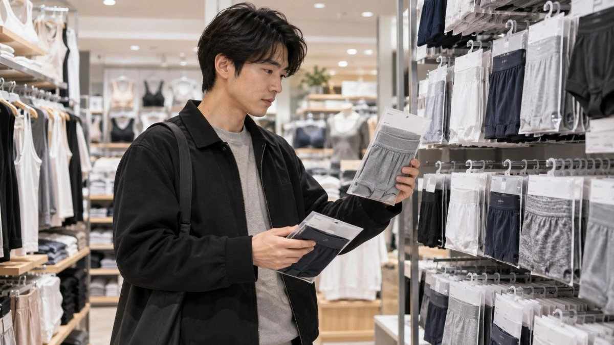 속옷을 쇼핑하는 사람. 기사 이해를 돕기 위해 AI툴로 생성한 자료사진. (실제와 차이가 있을 수 있음을 알립니다.)
