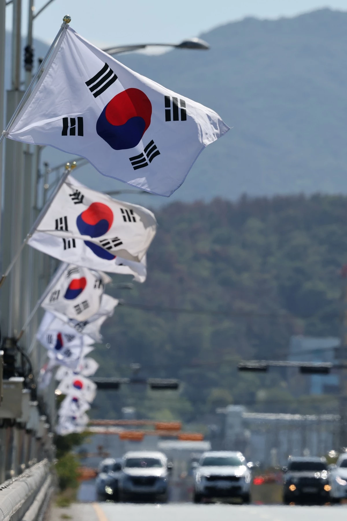 태극기가 펄럭이고 있다. 기사의 이해를 돕기 위한 사진 / 뉴스1