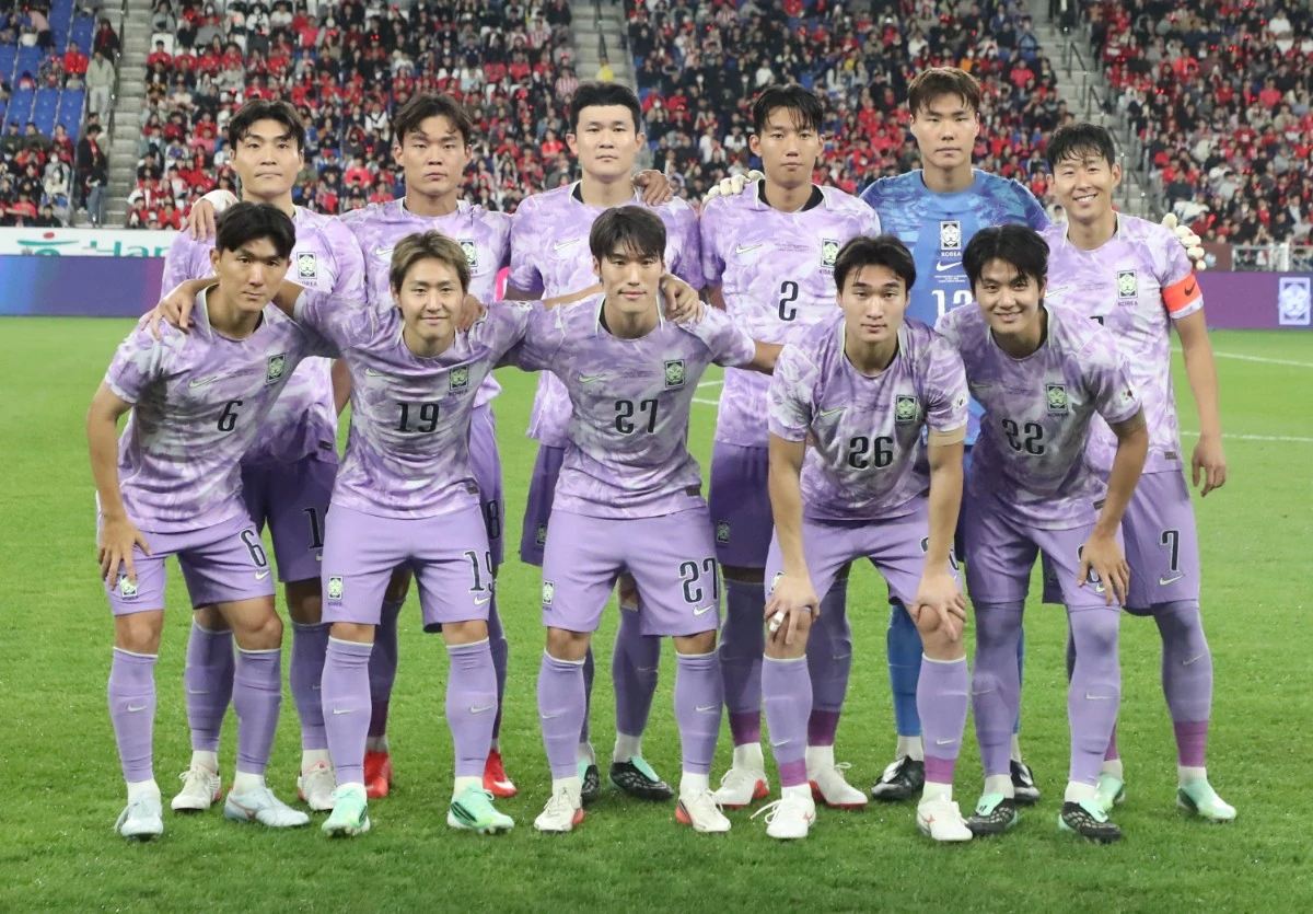 베네수엘라전 출전한 한국 축구대표팀 선수들 / 뉴스1