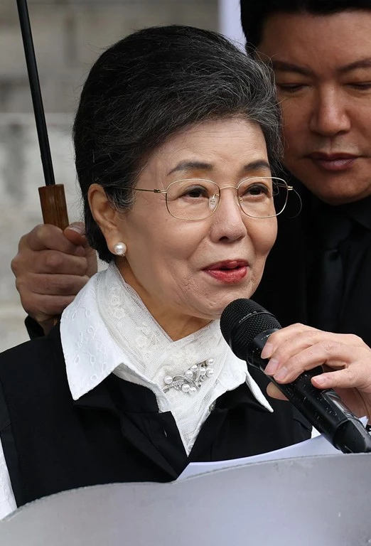 박근령 전 육영재단 이사장 / 뉴스1