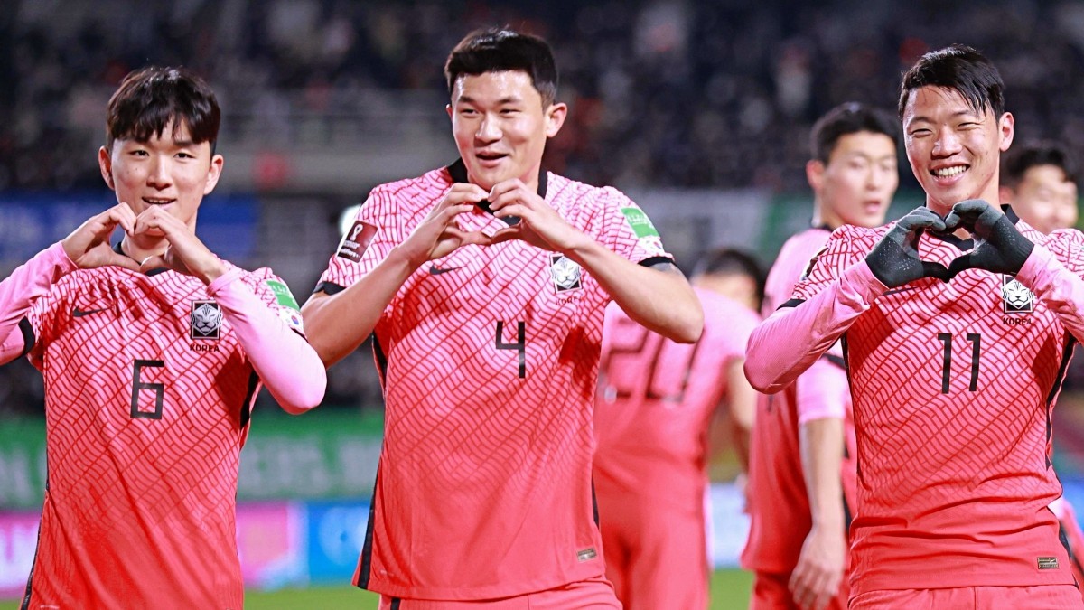 축구 국가대표팀 '96라인' 황인범, 김민재, 황희찬. / 연합뉴스