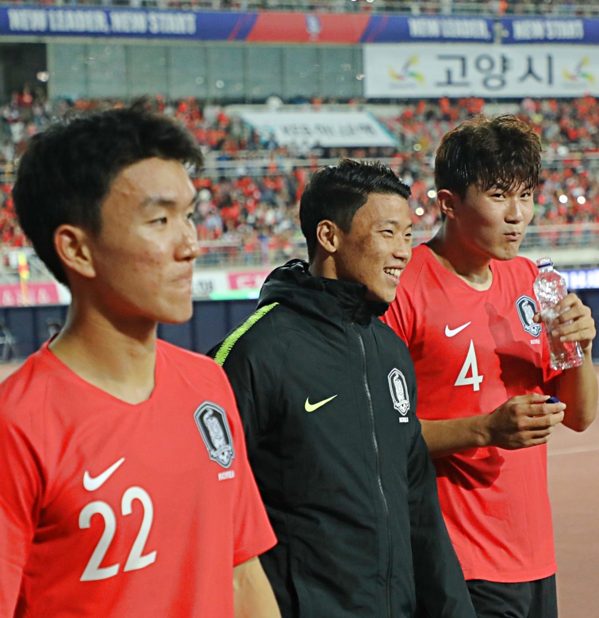 갑작스레 '은퇴설' 불거진 대표팀 96라인 황인범, 황희찬, 김민재. / 뉴스1