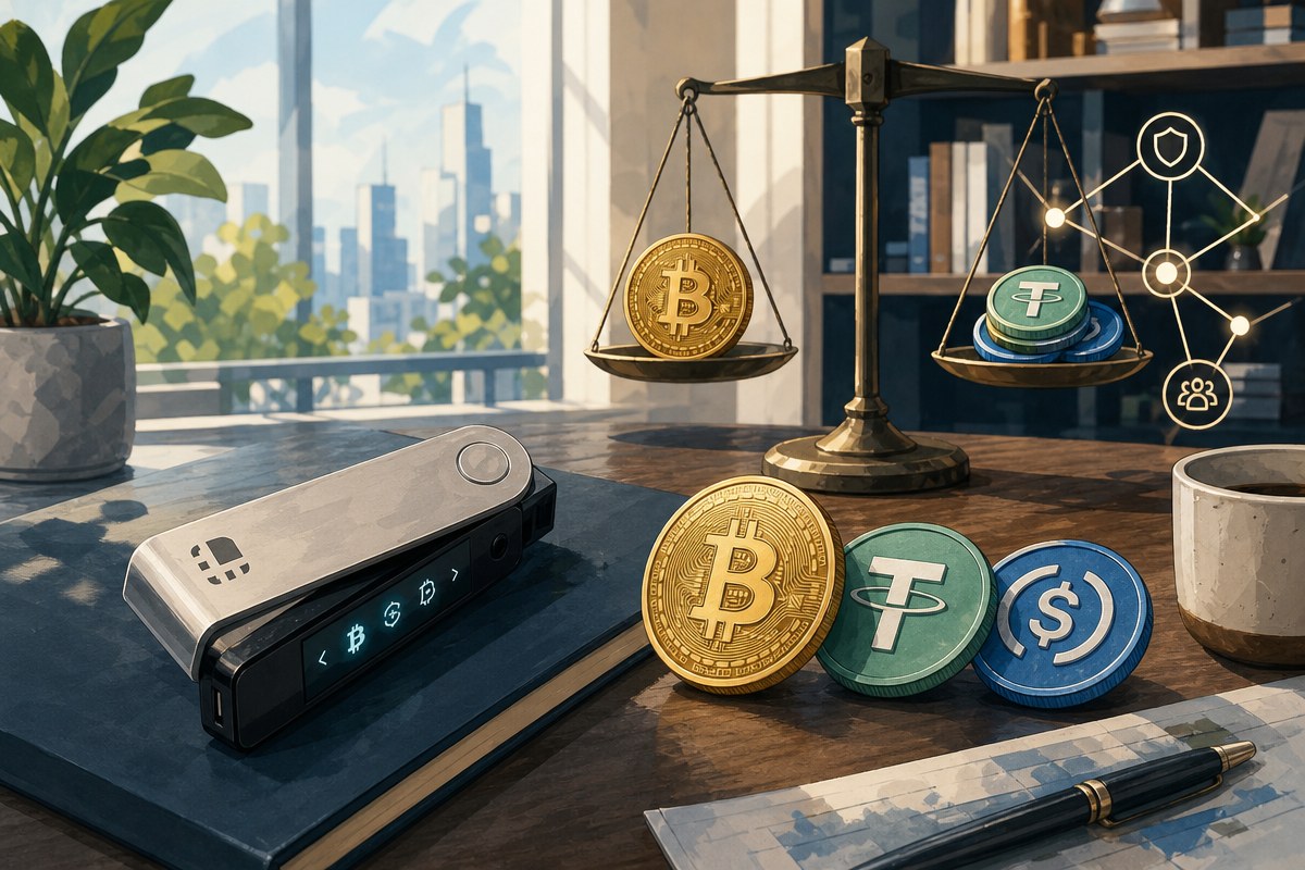 레저 지갑에서 비트코인 팔지 않고 USDC 빌린다…Morpho 기반 담보 대출 개시