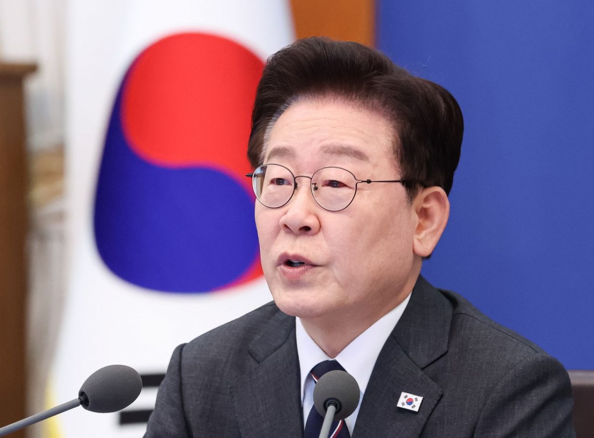 이재명 대통령이 지난 6일 청와대에서 열린 국무회의에서 발언을 하고 있다. / 뉴스1