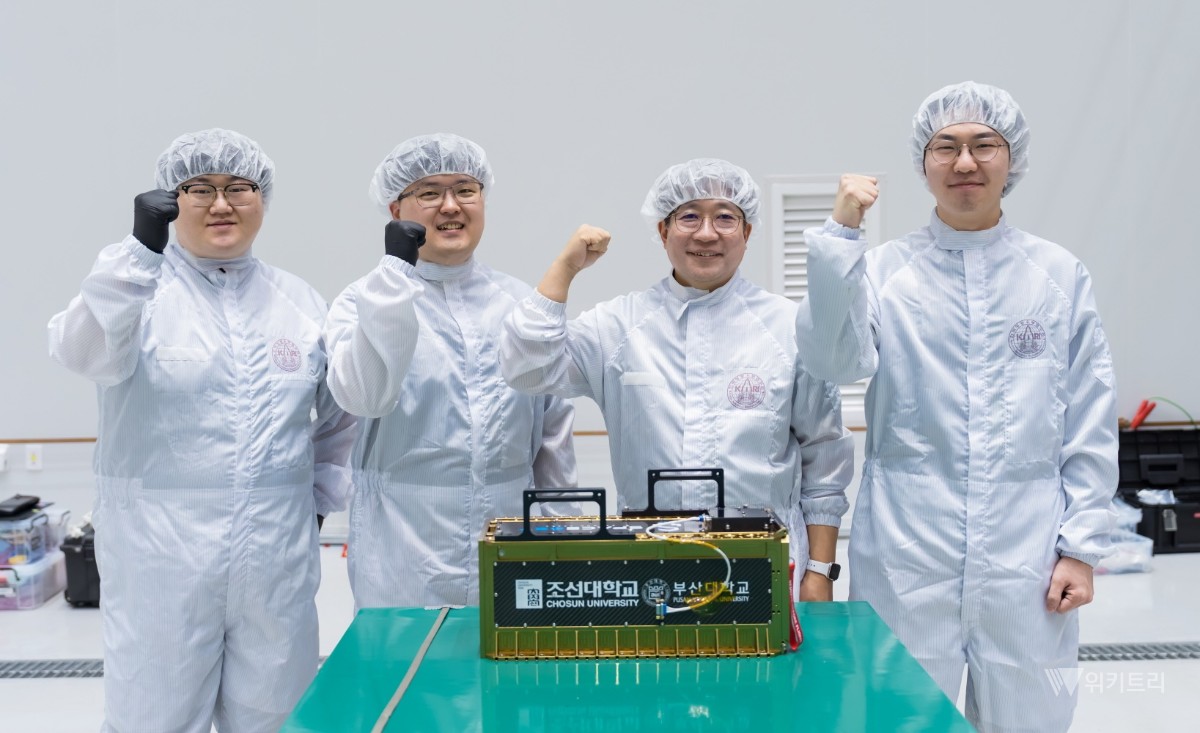 우주 광통신 시대 연다…조선대 큐브위성 궤도 진입 성공