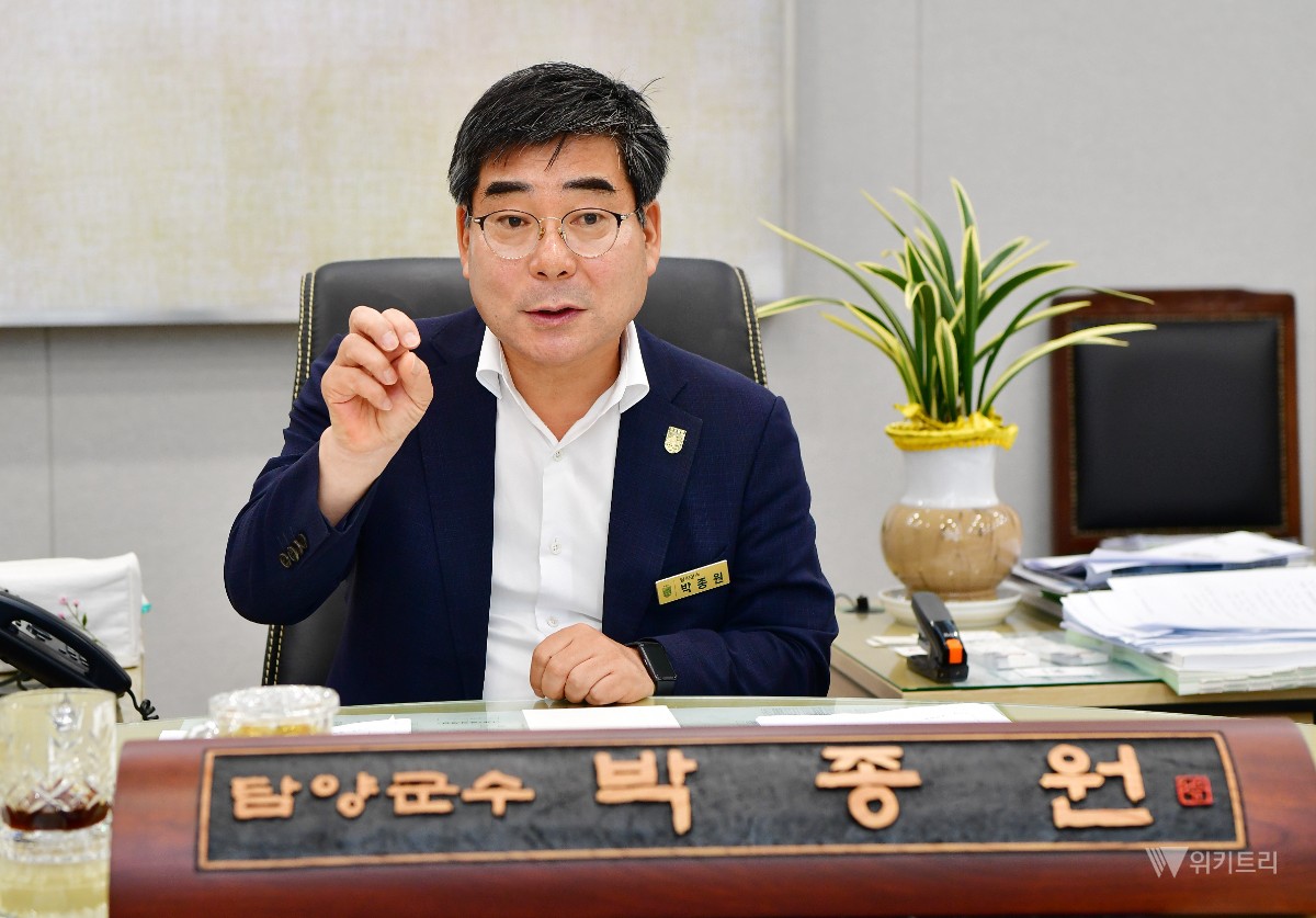 박종원 담양군수 취임 100일… 생활 밀착형 혁신 예고