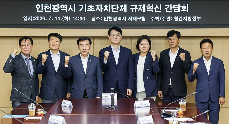 손화정 구청장 대통령 직속 규제위에 영종 5대 규제 개혁 강력 건의