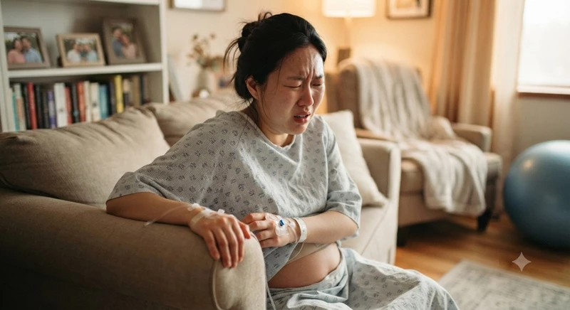 저출산 문제가 심각한데도, 산부인과의 환자 거부는 여전하다. / AI 생성 이미지