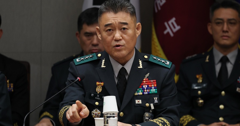 3스타 장군 한기성 “빈총이란 표현, 적절치 않다"
