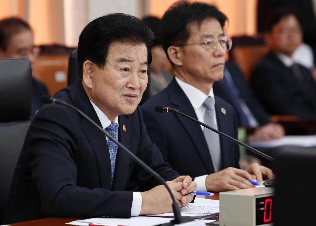 정동영 통일부 장관이 7일 서울 종로구 통일부 남북회담본부에서 열린 국회 외교통일위원회의 통일부 등에 대한 국정감사에서 질의에 답변하고 있다. / 뉴스1
