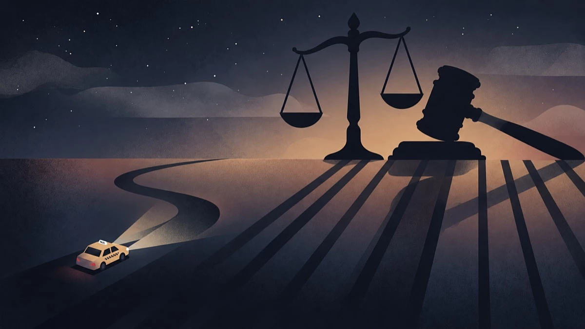 택시 운전기사와 운행 문제로 다투다 살인을 저지르고, 현장에 나타난 주민들까지 차량으로 들이받은 20대 남성에게 징역 35년형이 확정됐다. 법원은 정신질환을 이유로 심신미약을 주장한 피고인의 주장을 받아들이지 않았다. / 기사 이해를 돕기 위해 AI로 제작한 일러스트.