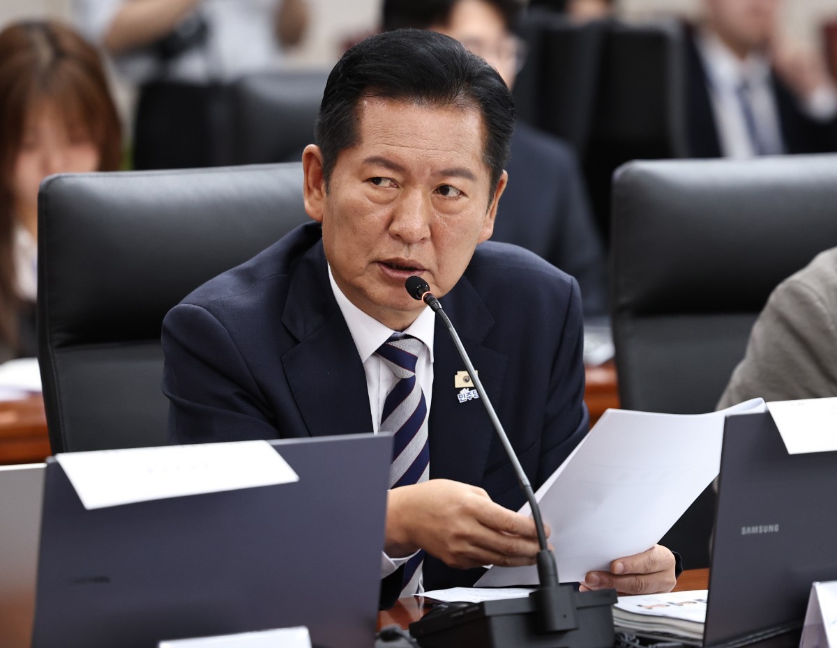 국회 외교통일위원회 소속 더불어민주당 정청래 의원의 미국행 비자 발급이 보류된 것으로 확인됐다. / 뉴스1
