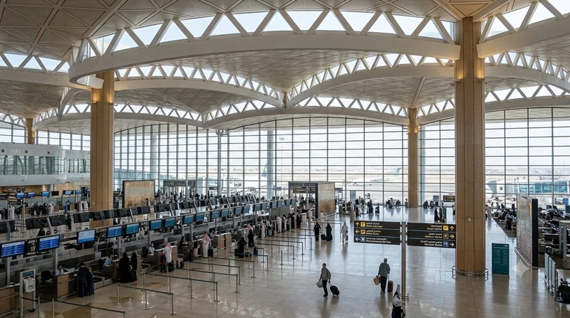 중동 공항 이미지 / AI 생성 이미지