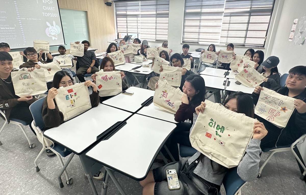 [대학소식]계명문화대, 외국인 유학생 대상 ‘세종대왕의 선물 한글’ 행사 개최 