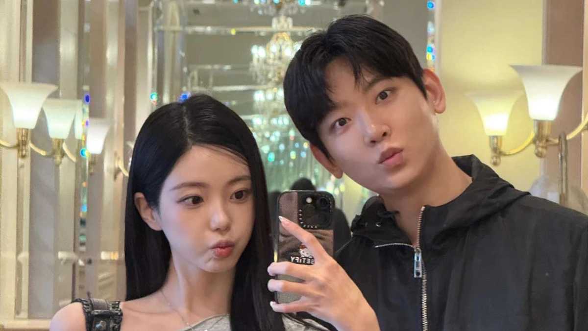 윤하정과 예비신랑. / 윤하정 인스타그램