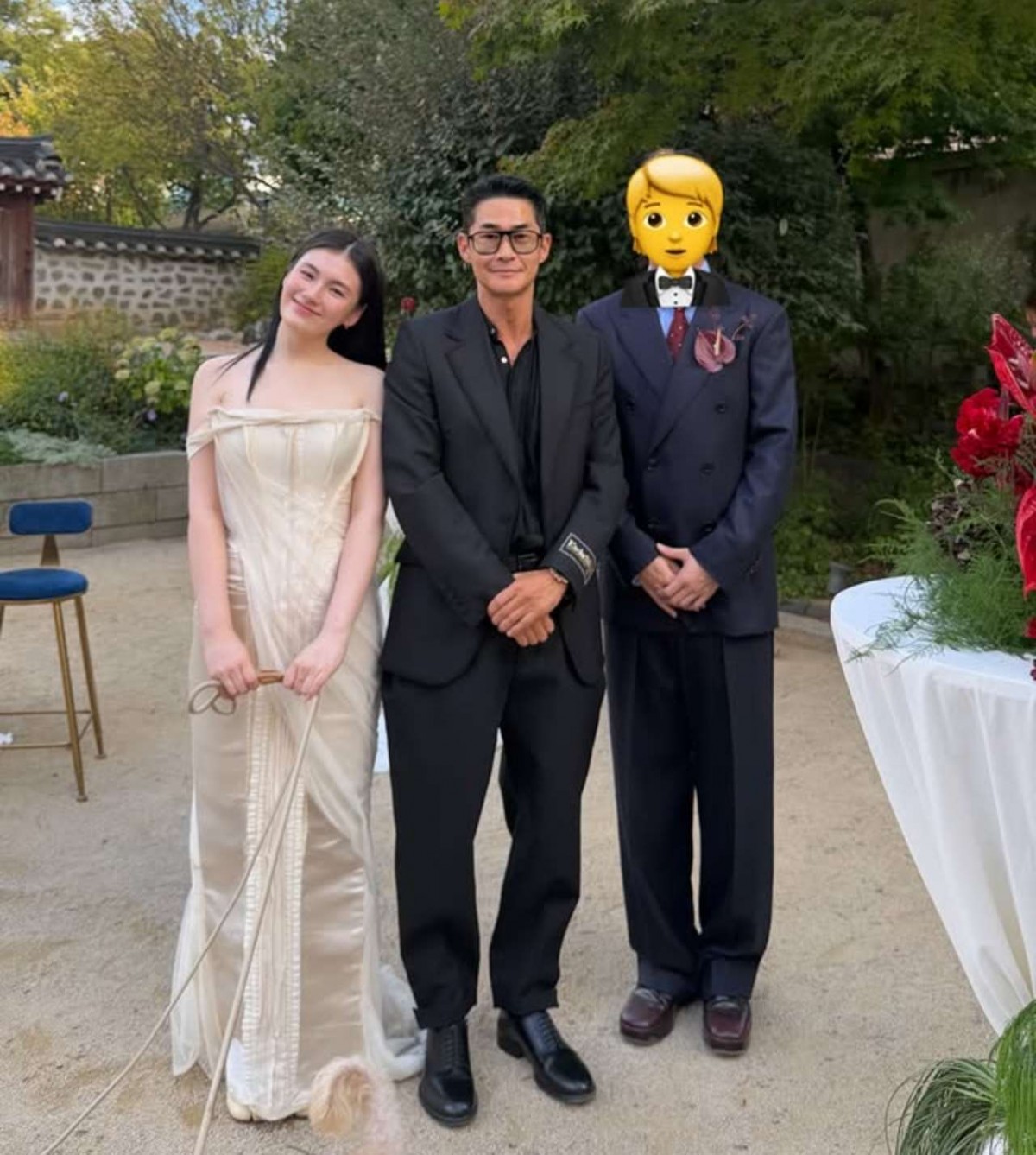 김용지 결혼식 사진. / 배정남 인스타그램