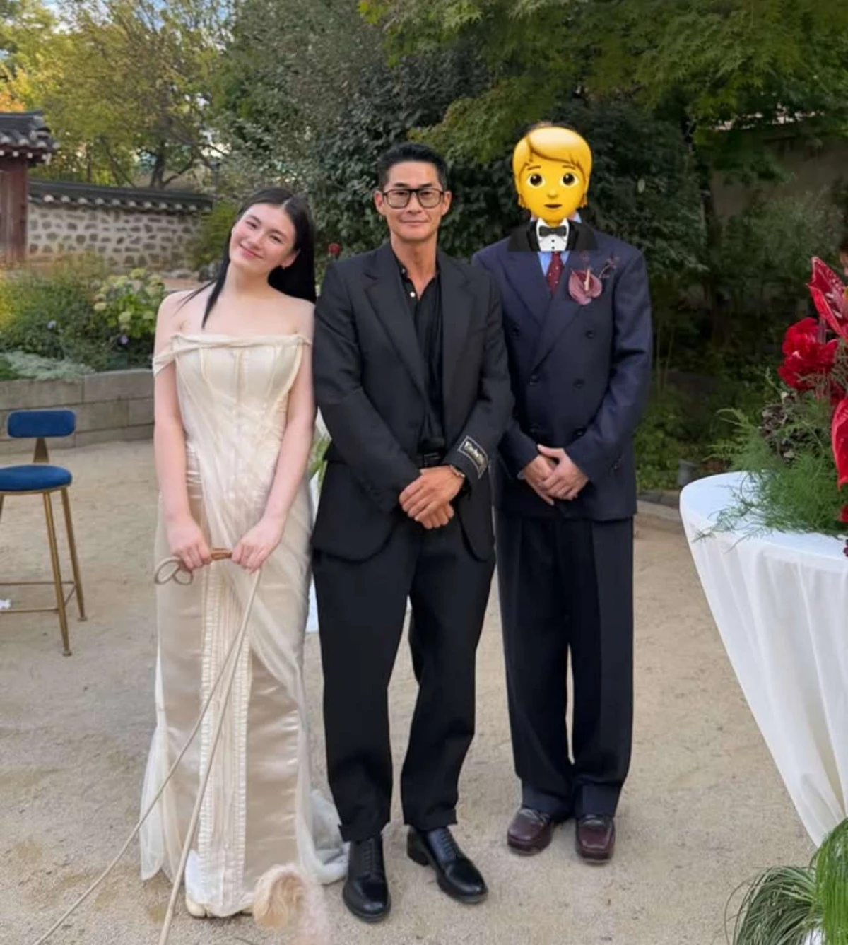 김용지 결혼식 사진. / 배정남 인스타그램