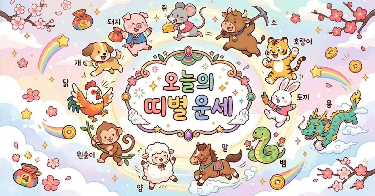 12간지의 모습. / 단순 자료 사진. 기사 이해를 돕기 위해 AI로 제작한 이미지.