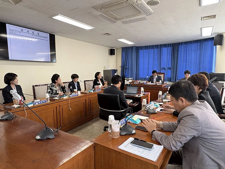 이홍규 위원장·송금희 부위원장 선임…고양시의회 윤리특위 본격 가동
