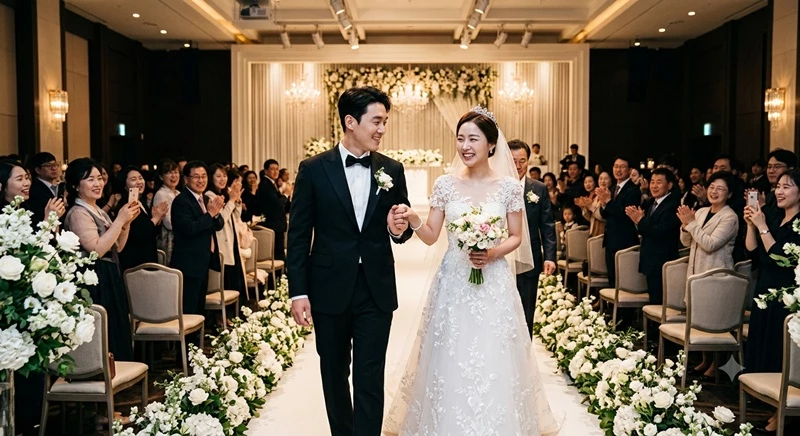 물가 상승으로 예식장 관련 비용도 뛰었다. / AI 생성 이미지